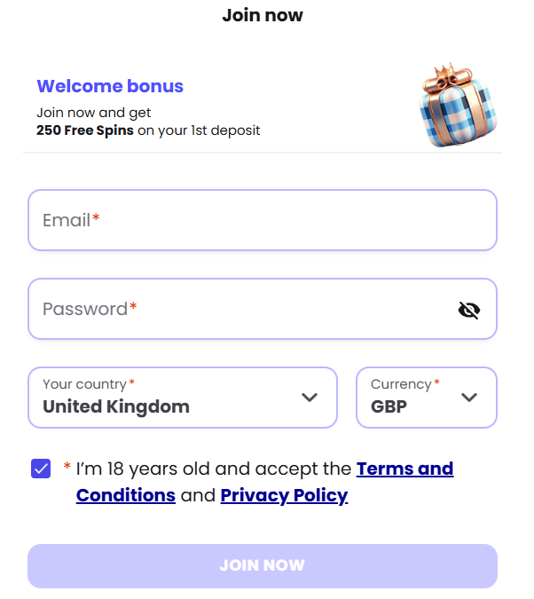 QueenWin Registration